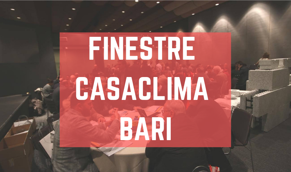 Finestre CasaClima Bari