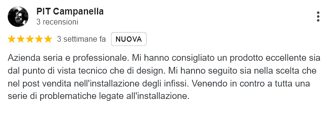 Recensione infissi Putignano _ Paradiso Le Finestre Per Te